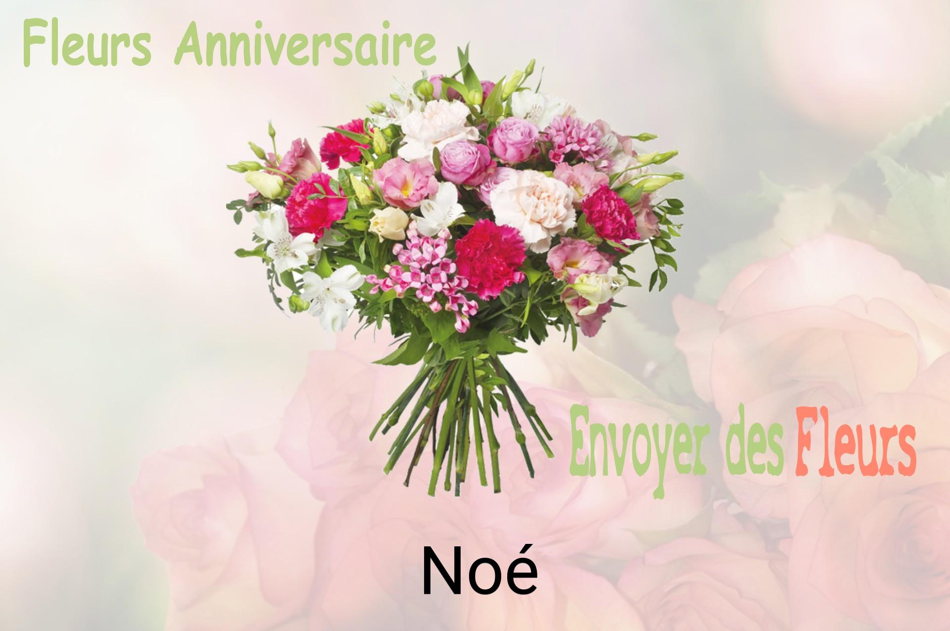 Bouquet de fleurs d’anniversaire livré à Noé